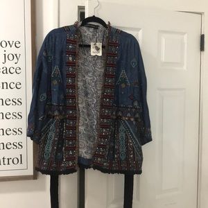 Boho style blouse